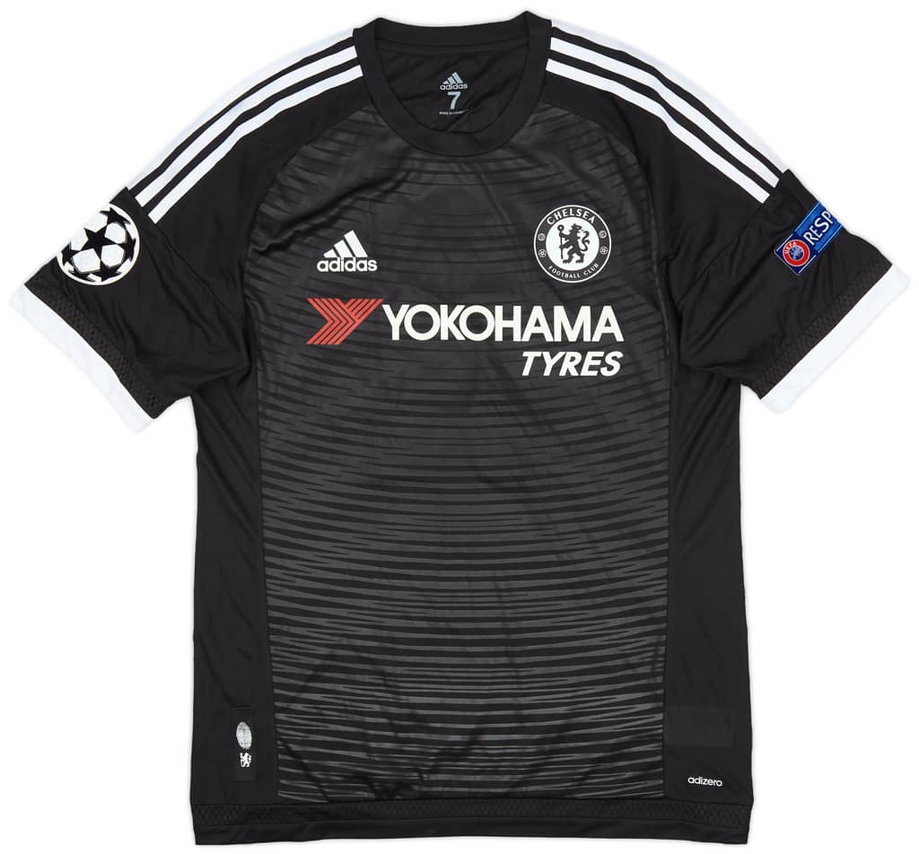2015-16 Chelsea Match Issue Champions League Third Shirt Azpilicueta #28