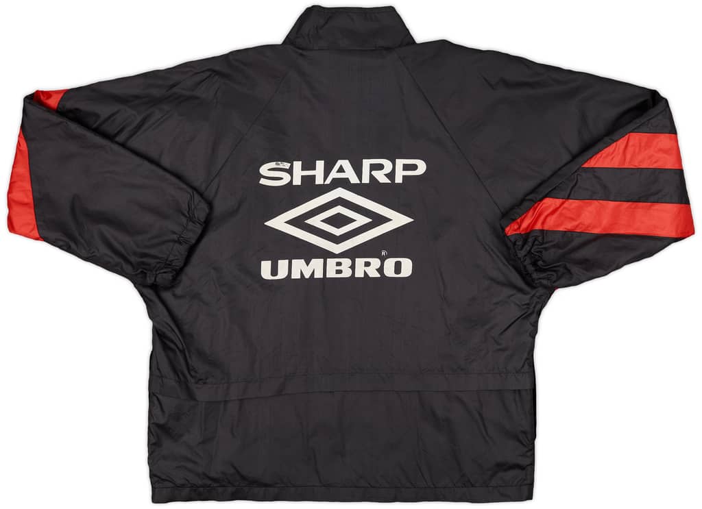 1992-93 Manchester United Umbro Track Jacket - 6/10 - (M)