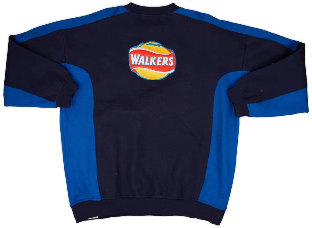 1998-00 Leicester Fox Leisure Sweat Top - 7/10 - (XXL)