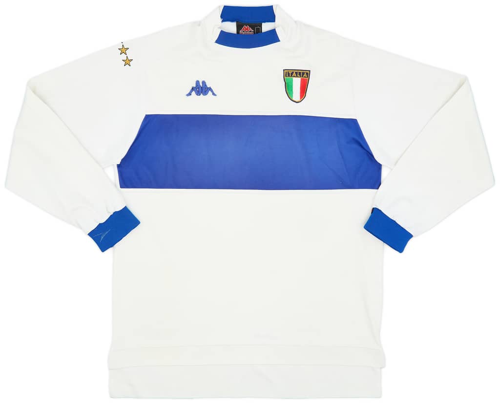 1998-00 Italy Away L/S Shirt - 6/10 - (L)
