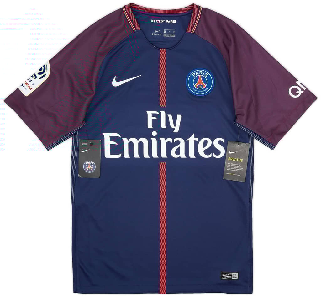 2017-18 Paris Saint-Germain Home Shirt Di Maria #11 (S)