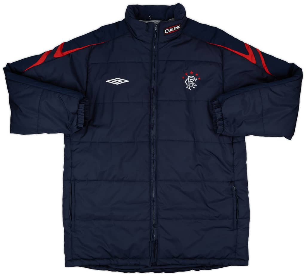 2006-07 Rangers Umbro Padded Bench Coat - 9/10 - (L)