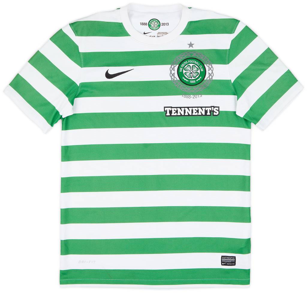 2012-13 Celtic '125th Anniversary' Home Shirt - 8/10 - (S)