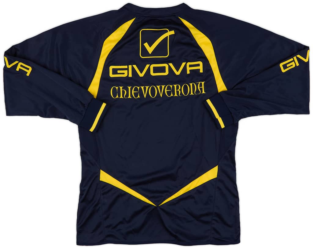 2009-10 Chievo Verona Givova Training L/S Shirt - 9/10 - (M)