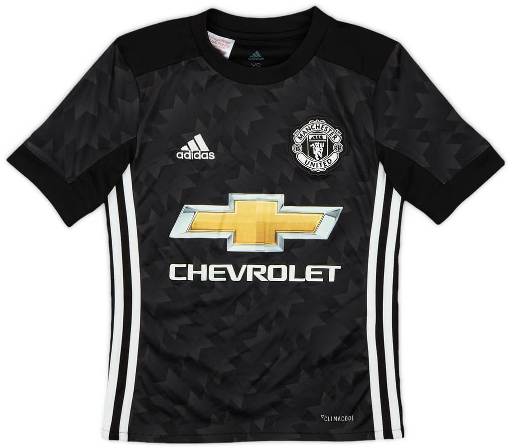 2017-18 Manchester United Away Shirt - 8/10 - (7-8 Years)