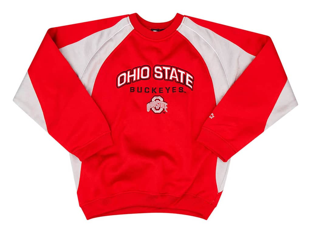 1990s Ohio State Buckeyes Starter Sweat Top L
