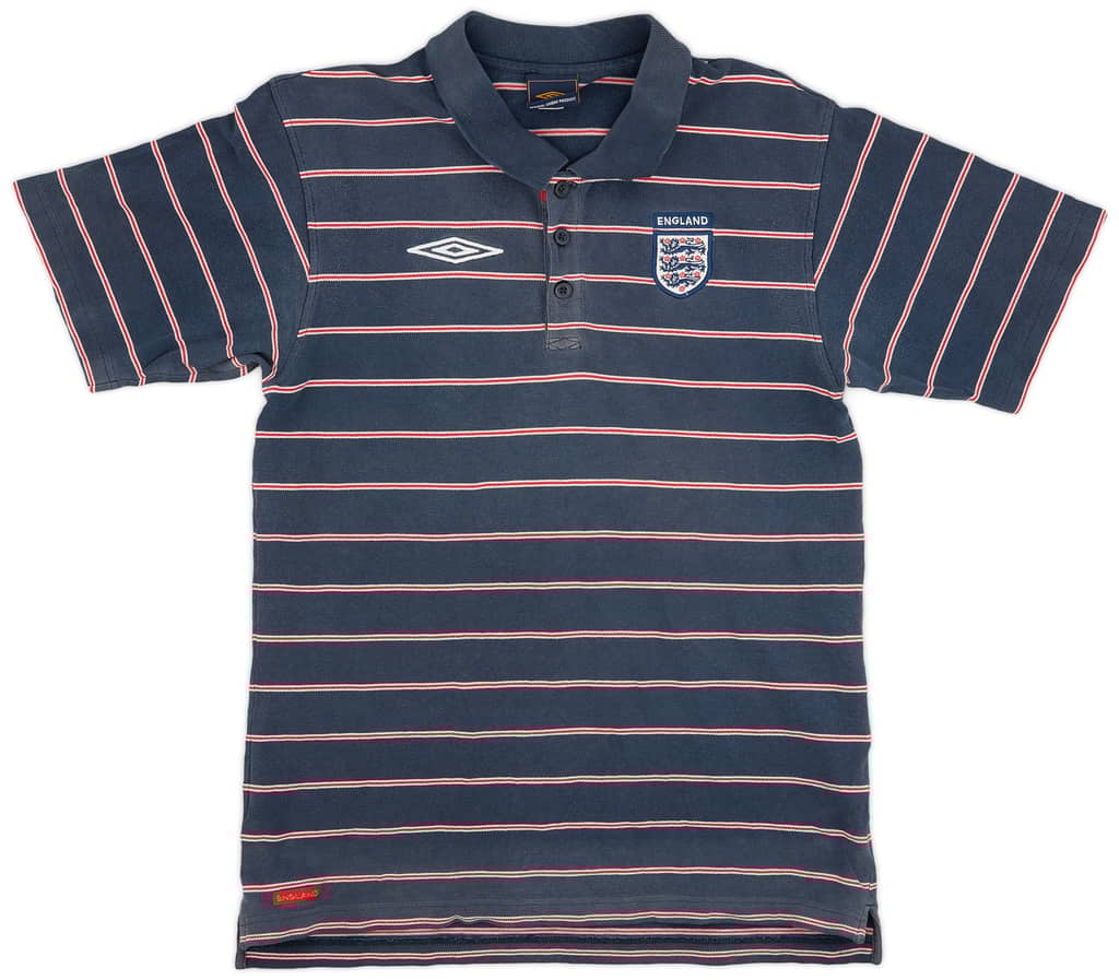 2006-08 England Umbro Polo Shirt - 6/10 - (L)