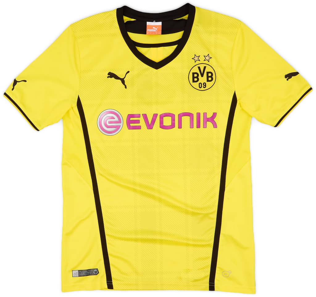 2013-14 Borussia Dortmund Home Shirt - 8/10 - (S)