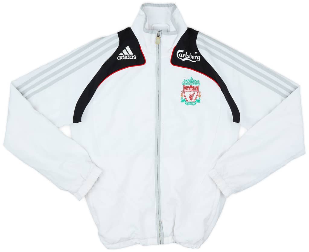 2008-09 Liverpool adidas Track Jacket - 6/10 - (L.Boys)