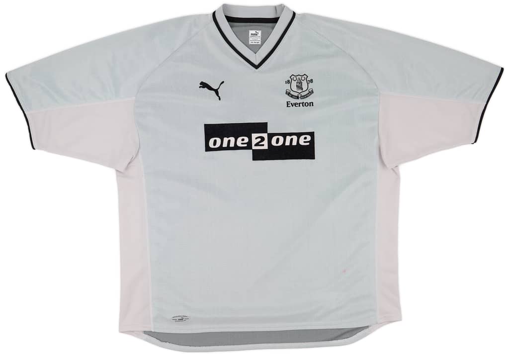 2001-02 Everton Away Shirt Rooney #18 - 8/10 - (XXL)