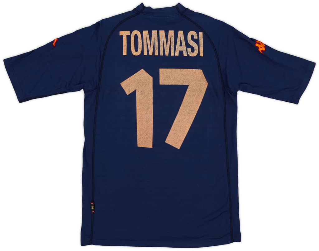 2000-01 Roma Third Shirt Tommasi #17 - 5/10 - (M)