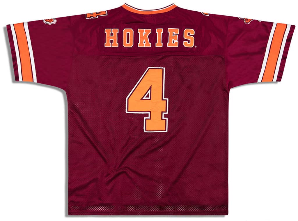 2000s Virginia Tech Hokies #4 Colosseum Jersey (Home) XL