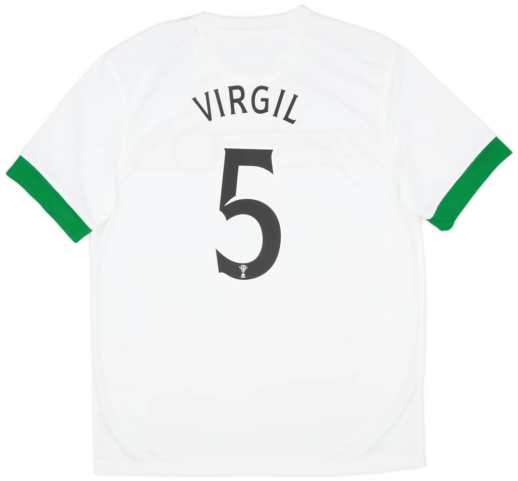 2014-15 Celtic European Third Shirt Virgil #5 (L)