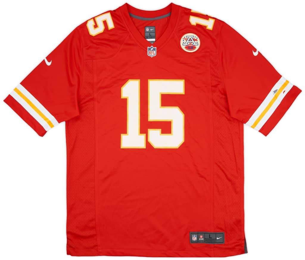 2017-24 Kansas City Chiefs Mahomes #15 Nike Game Home Jersey (L)