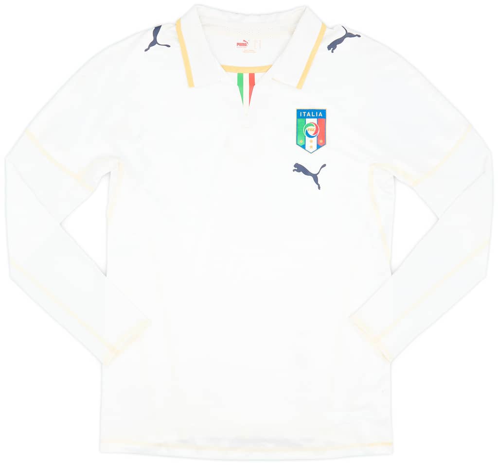 2007-08 Italy Player Issue Away L/S Shirt - 6/10 - (M)