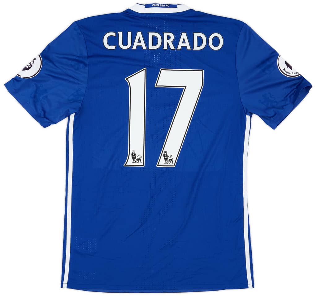 2016-17 Chelsea Match Issue Home Shirt Cuadrado #17