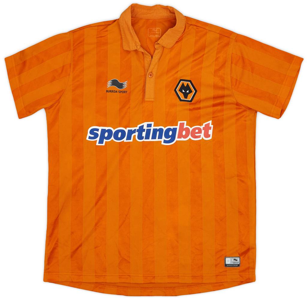 2012-13 Wolves Home Shirt - 8/10 - (L)