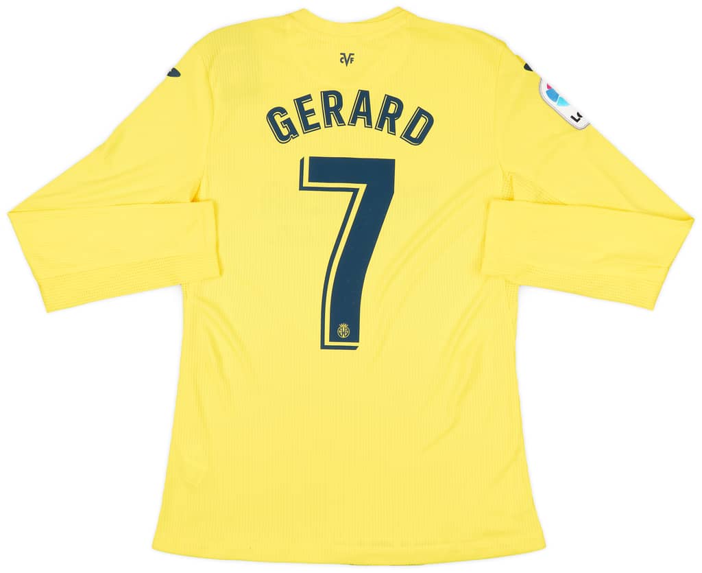 2020-21 Villarreal Home L/S Shirt Gerard #7 (M)
