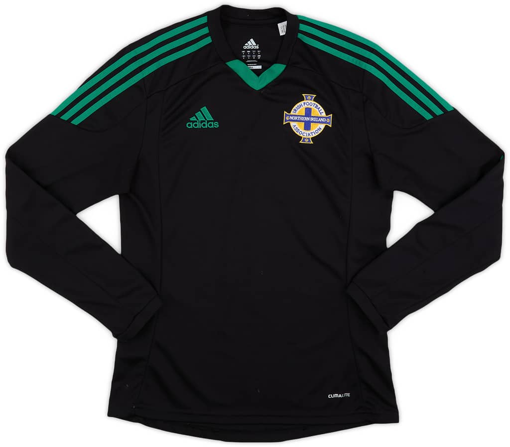 2012-14 Northern Ireland Away L/S Shirt - 8/10 - (S)