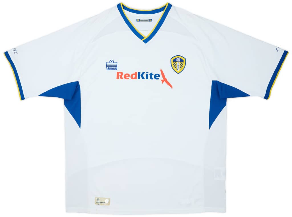 2007-08 Leeds United Home Shirt - 6/10 - (XL)
