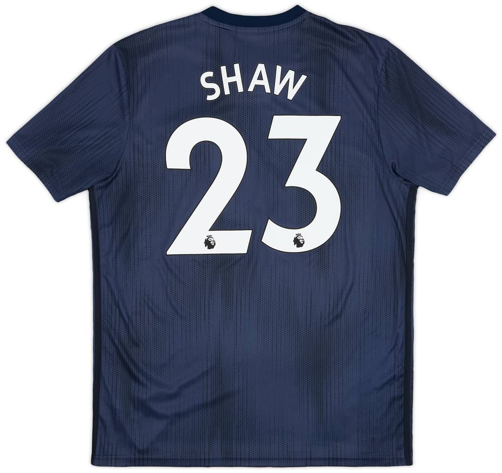 2018-19 Manchester United Third Shirt Shaw #23 - 6/10 - (L)