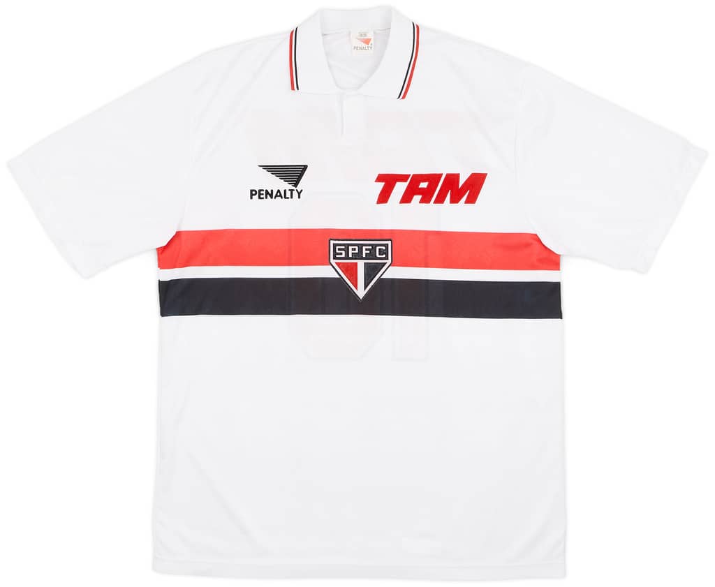 1993 Sao Paulo Home Shirt #10 - 9/10 - (XL)