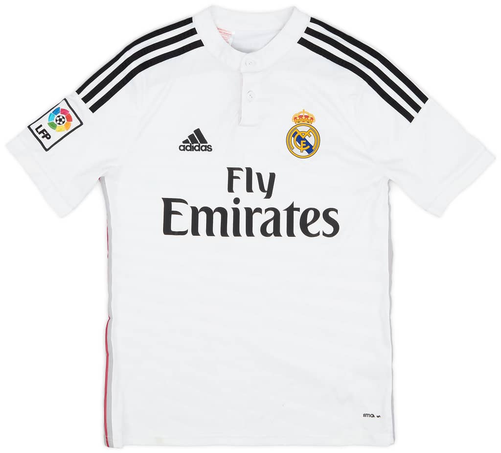 2014-15 Real Madrid Home Shirt - 6/10 - (L.Boys)