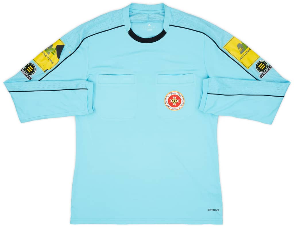 2015-16 Malta adidas Referee L/S Shirt - 6/10 - (M)