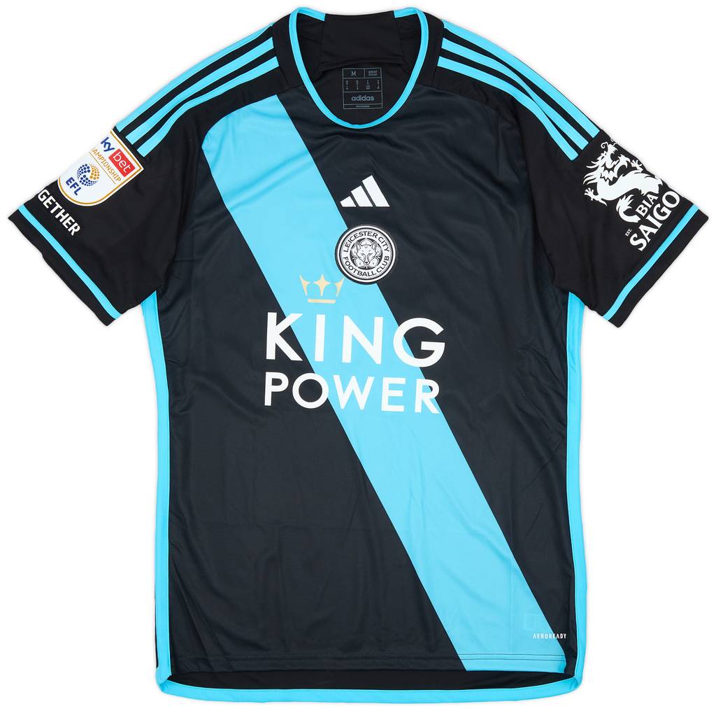 2023-24 Leicester Player Issue Away Shirt Castagne #27 - 8/10 - (M)