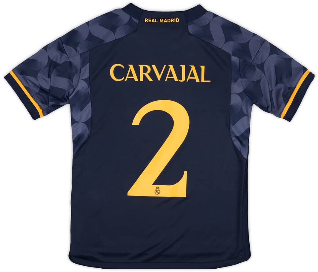 2023-24 Real Madrid Away Shirt Carvajal #2 (S.Kids)