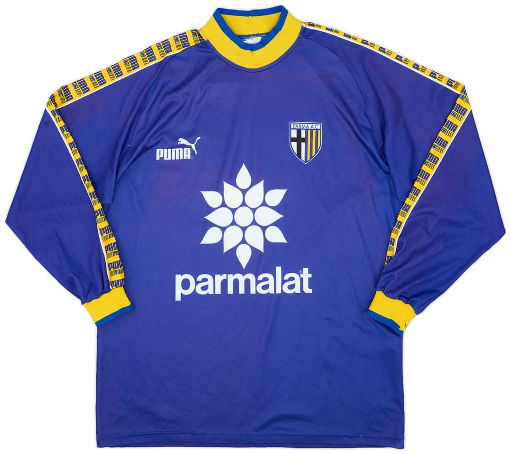1995-97 Parma Puma Training L/S Shirt - 8/10 - (XXL)