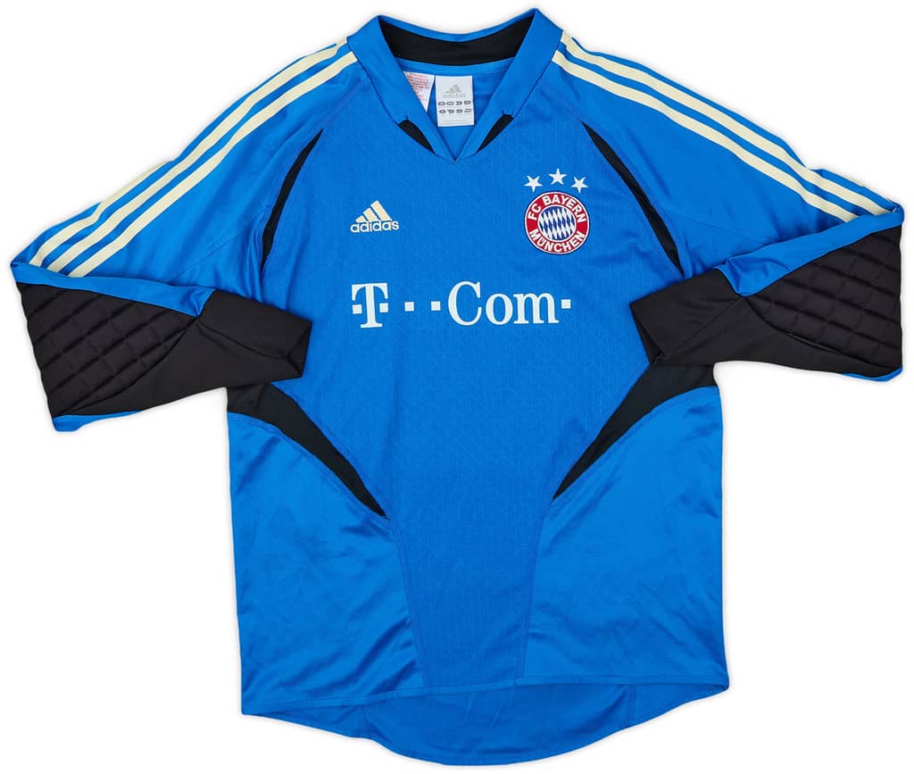 2004-05 Bayern Munich GK Shirt Kahn #1 - 7/10 - (M.Boys)