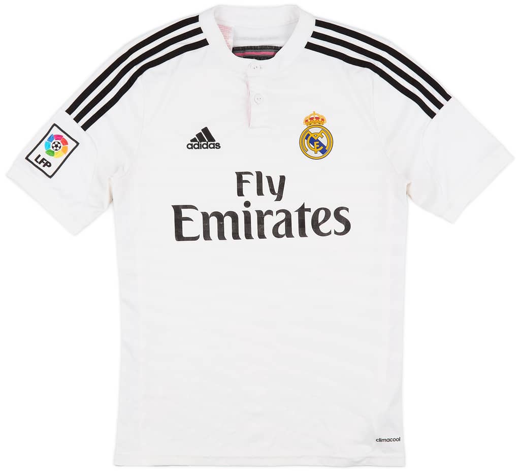 2014-15 Real Madrid Home Shirt - 5/10 - (XL.Boys)