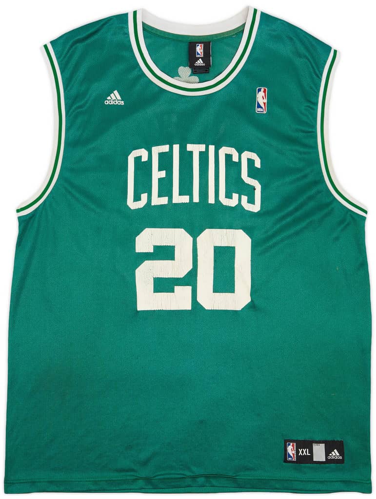 2007-10 Boston Celtics Allen #20 adidas Away Jersey - 4/10 - (XXL)