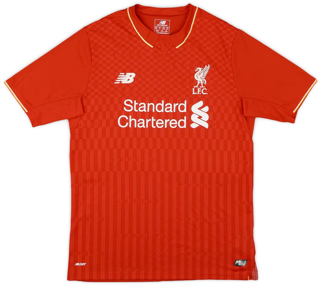 2015-16 Liverpool Home Shirt - 9/10 - (XL.Boys)