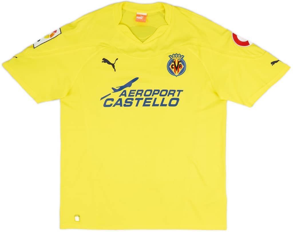 2010-11 Villarreal Home Shirt