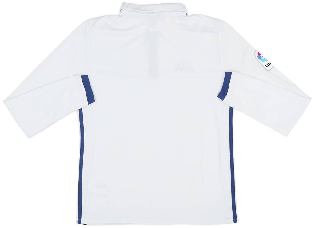 2016-17 Real Madrid Home L/S Shirt - (KIDS)