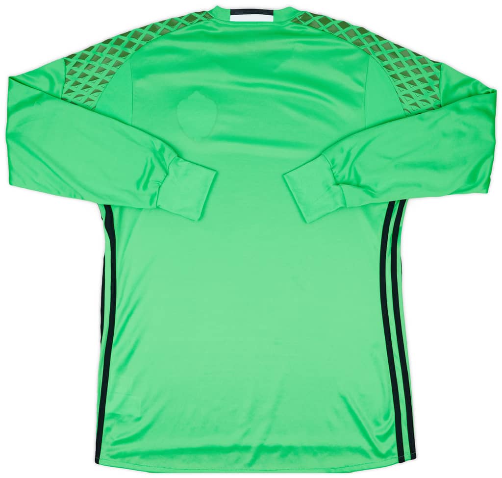 2016-17 Belgium Player Issue GK Home Shirt