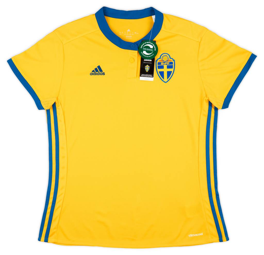 2017-18 Sweden Women's Home Shirt