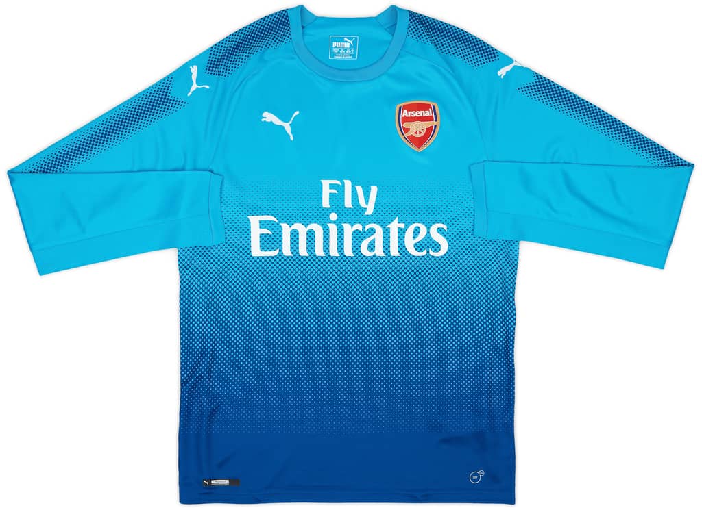 2017-18 Arsenal Away L/S Shirt (XS)
