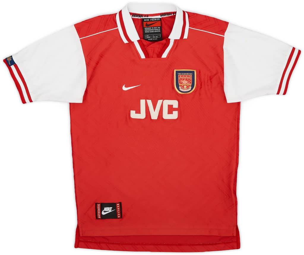 1996-98 Arsenal Home Shirt - 8/10 - (L.Boys)