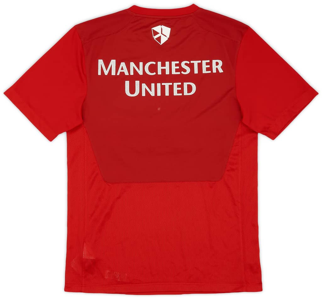 2012-13 Manchester United Player Issue Nike Training Shirt - 9/10 - (S)