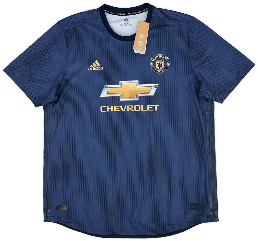 2018-19 Manchester United Authentic Third Shirt - (XXL)