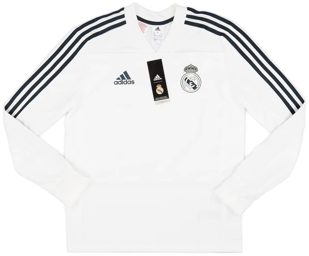 2018-19 Real Madrid adidas Training Top - (L.Kids)