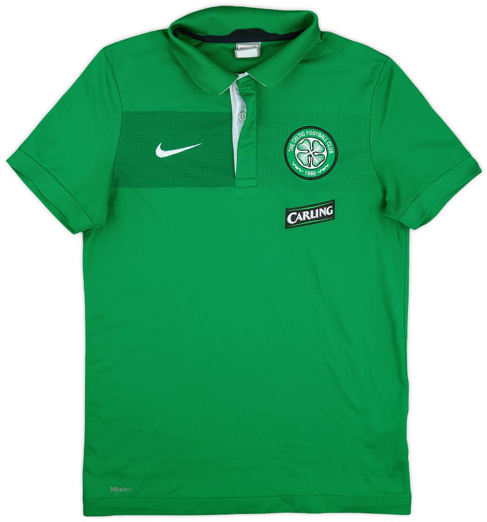 2009-10 Celtic Nike Polo Shirt - 8/10 - (S)
