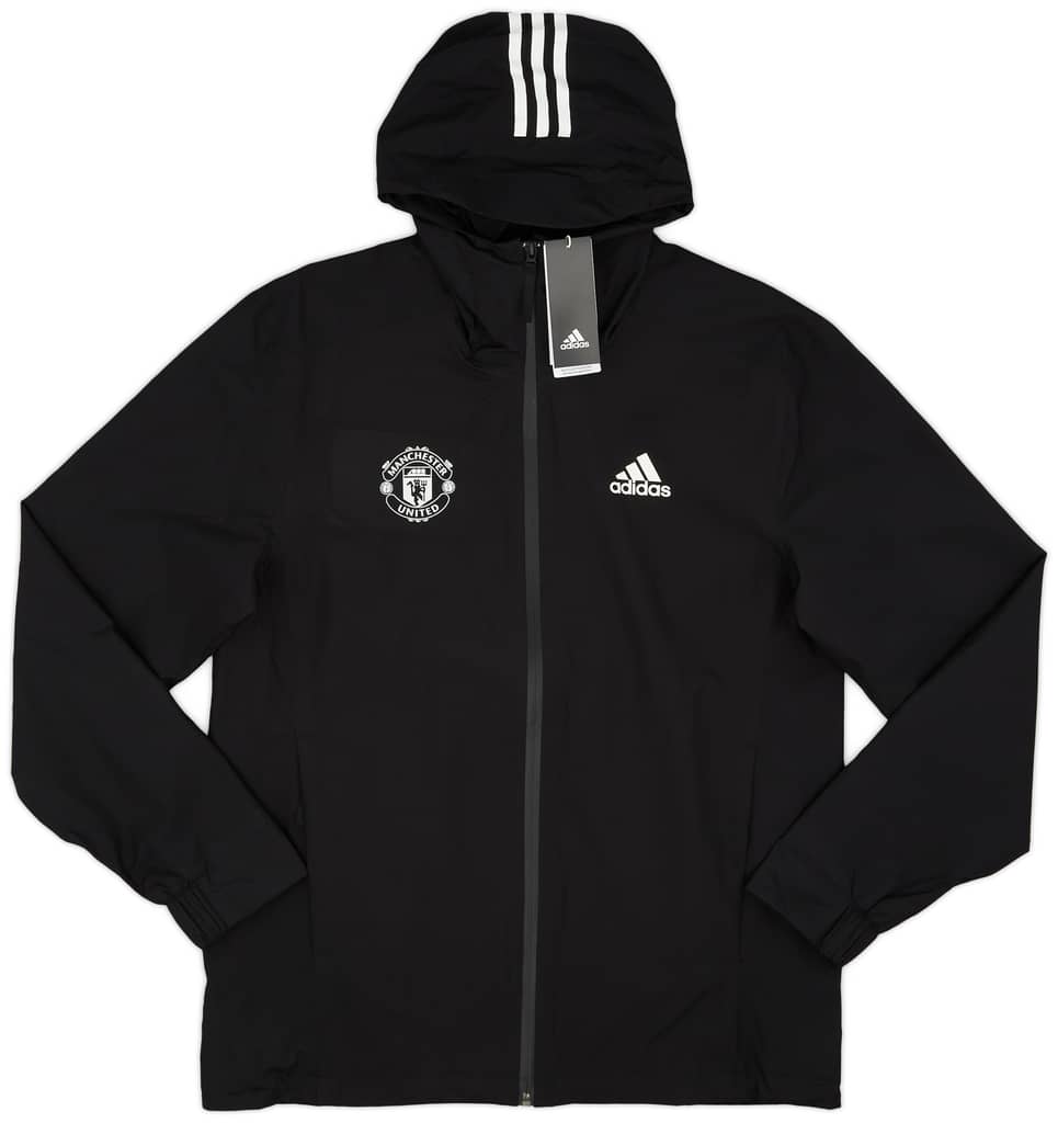 2021-22 Manchester United adidas Hooded Rain Jacket