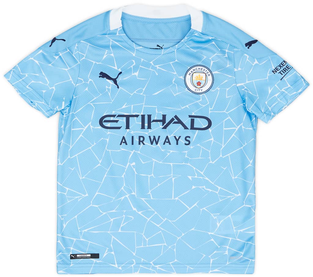2020-21 Manchester City Home Shirt (KIDS)