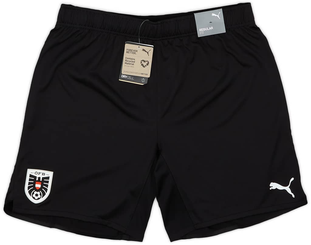 2021-22 Austria Player Issue Away Shorts
