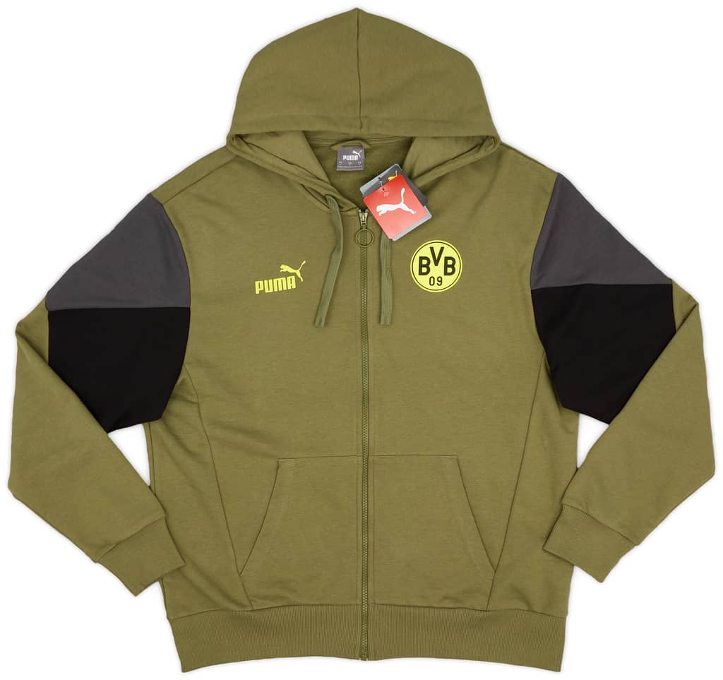 2021-22 Borussia Dortmund Puma FtblCulture Hooded Top