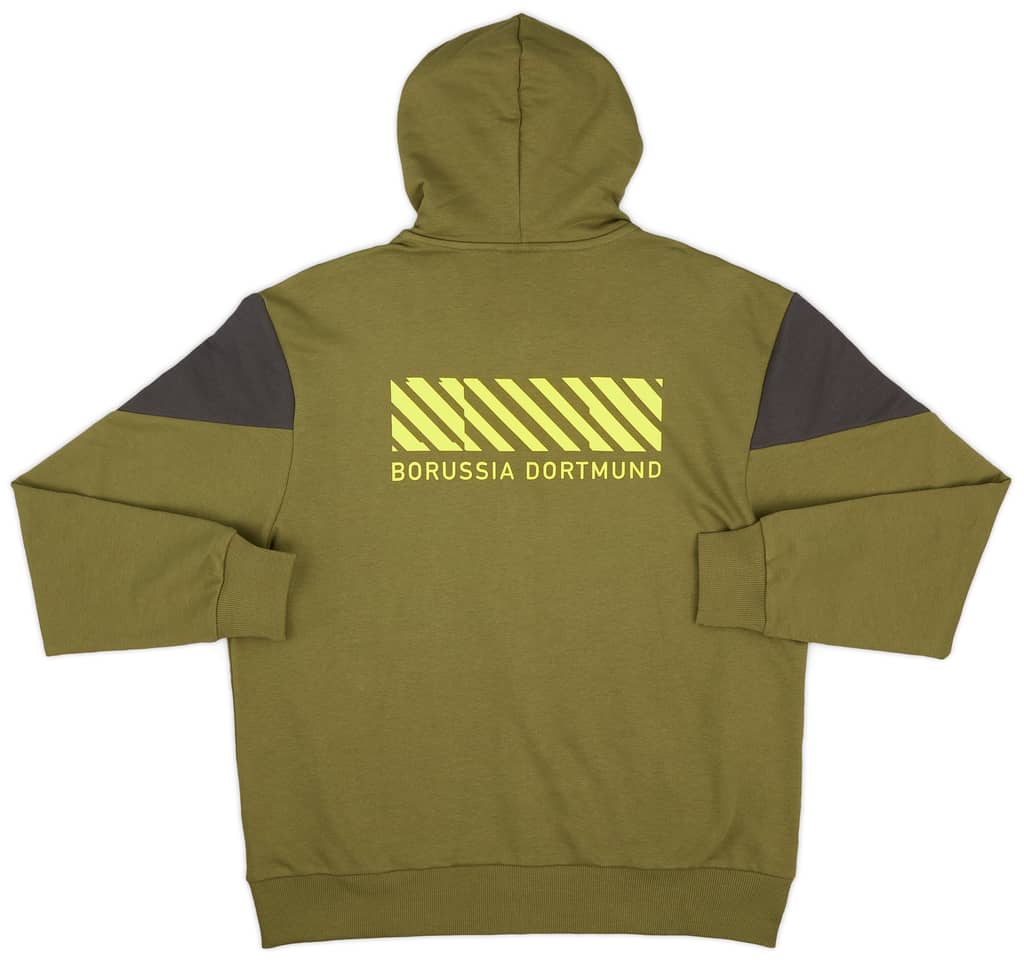 2021-22 Borussia Dortmund Puma FtblCulture Hooded Top